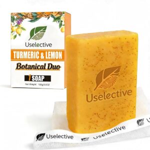 lemon & turmeric soap bar for dark spots