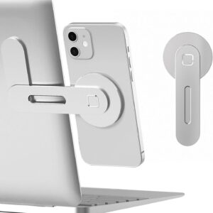 magnetic phone holder for laptop